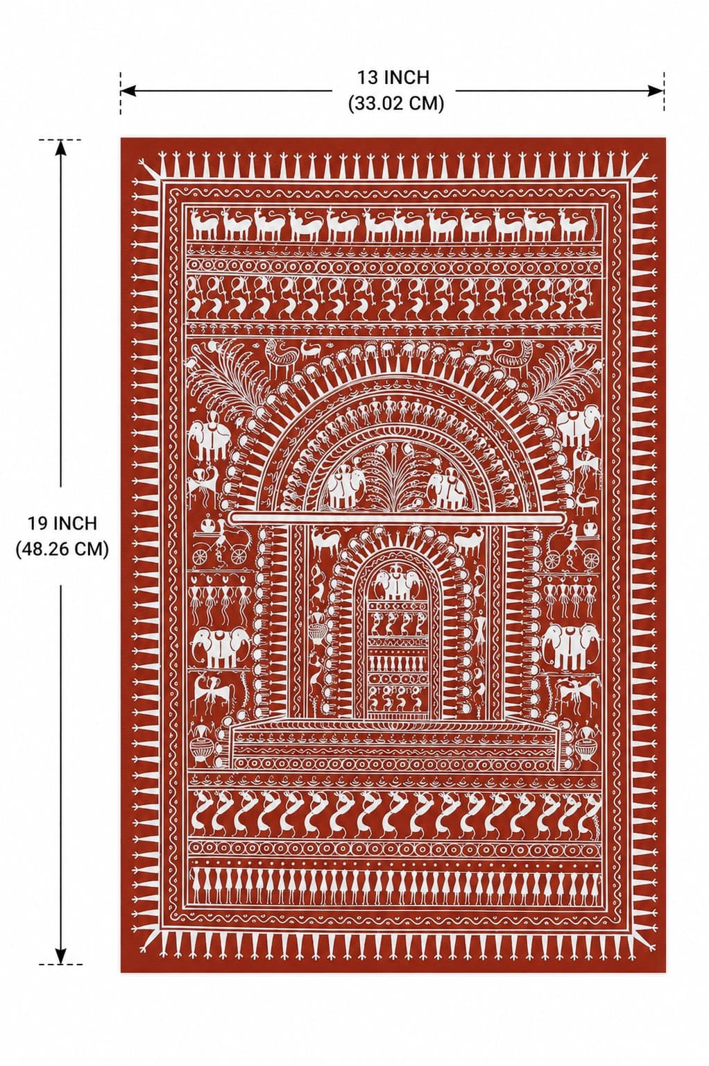 Sacred Shrine - Saura Painting — alternate view