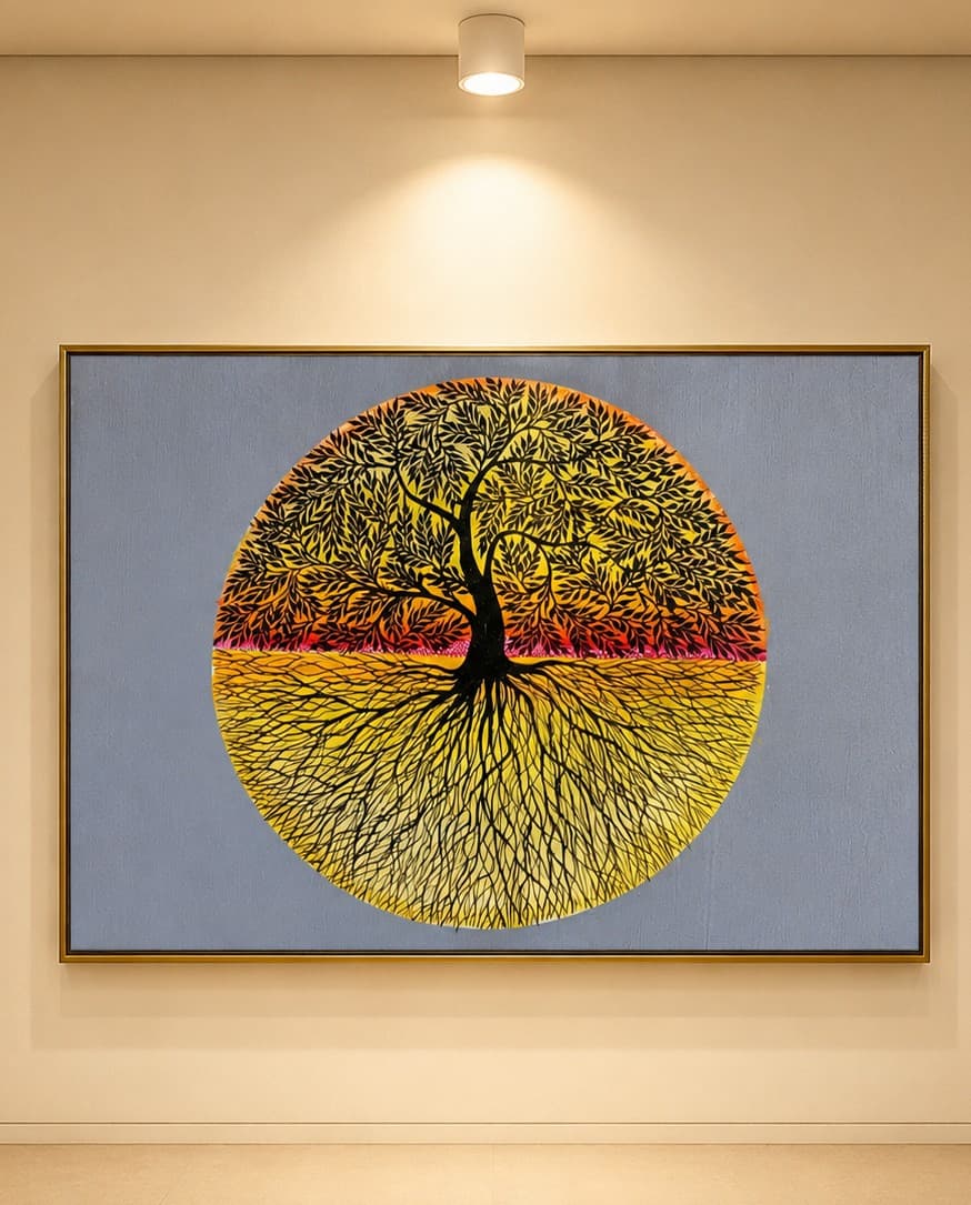 Tree of Life - Warli Painting