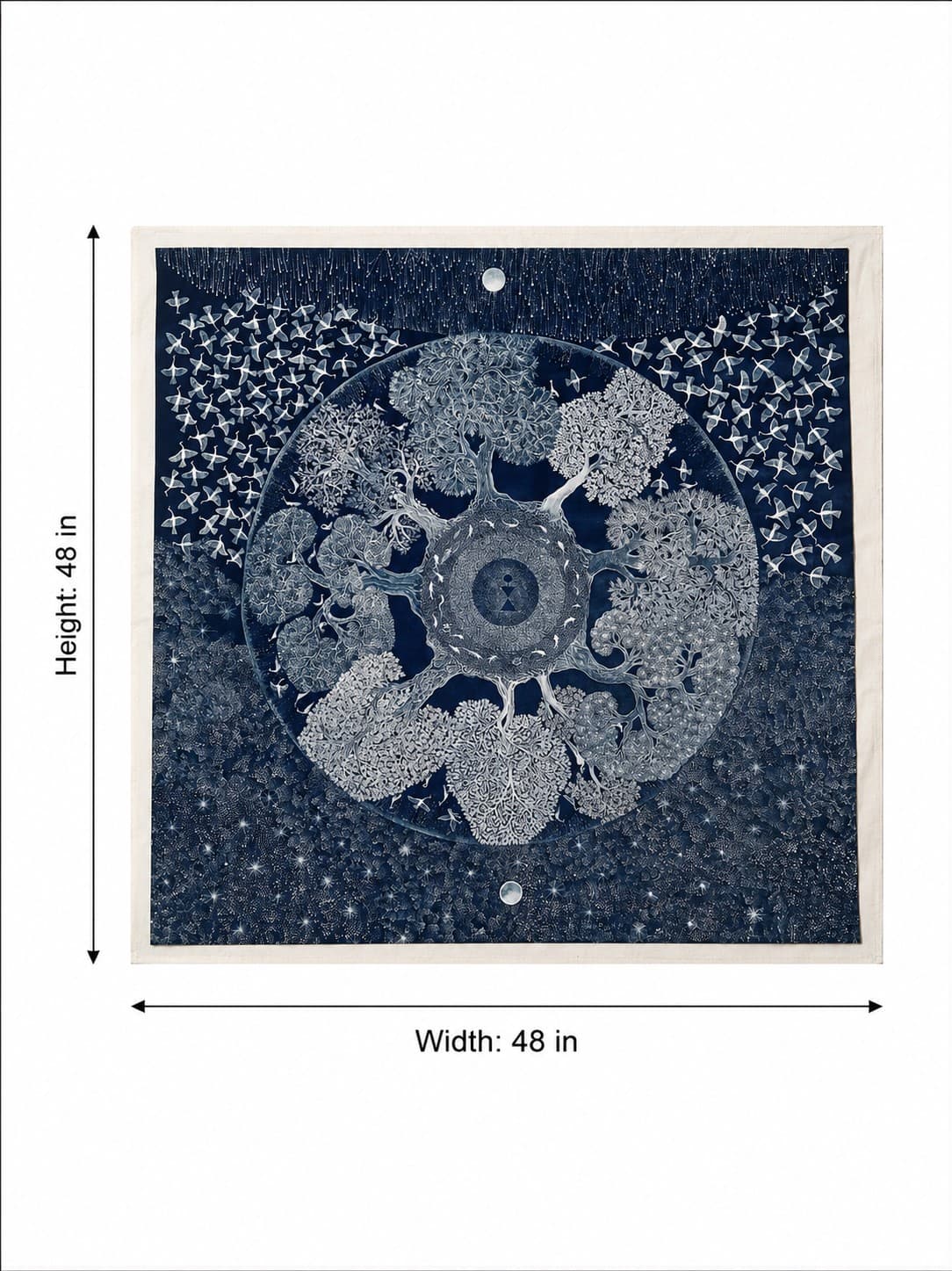 Cosmic Tree of Life - Warli Painting — alternate view