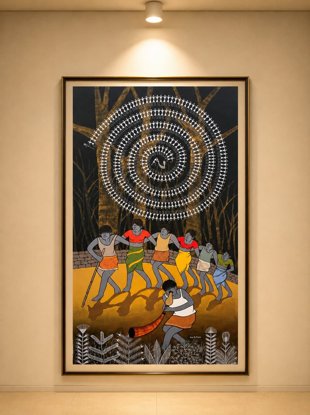 Creative Tarpa dance - Warli Painting