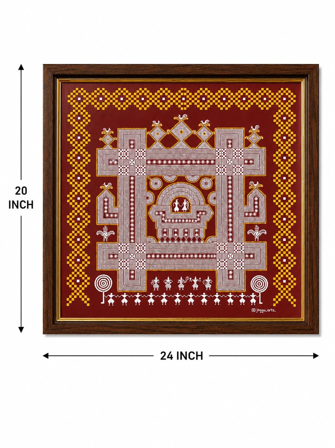 Tribal Ritual - Chittara Painting — alternate view