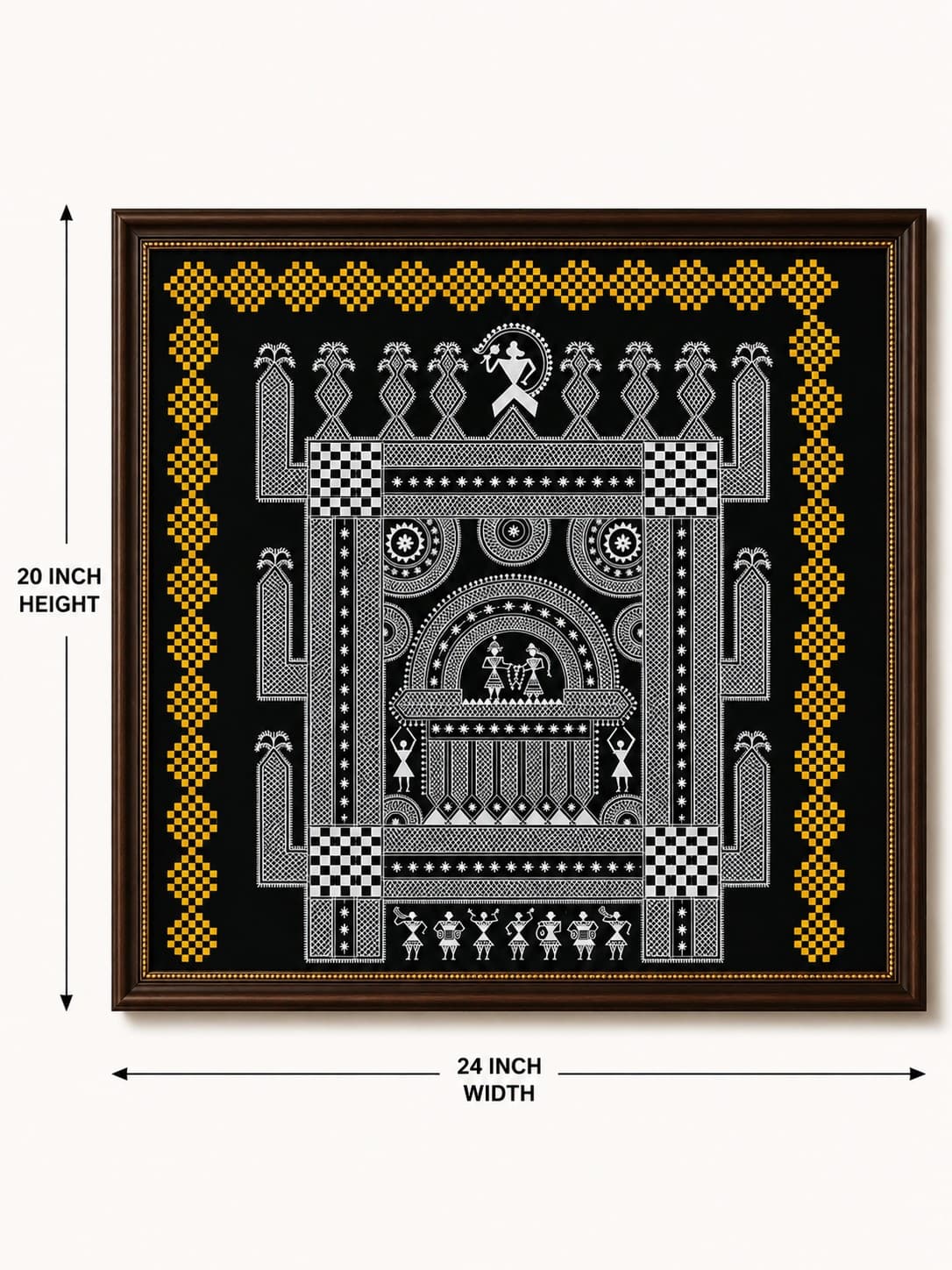 Chittara Sacred Temple Motif - Chittara Painting — alternate view
