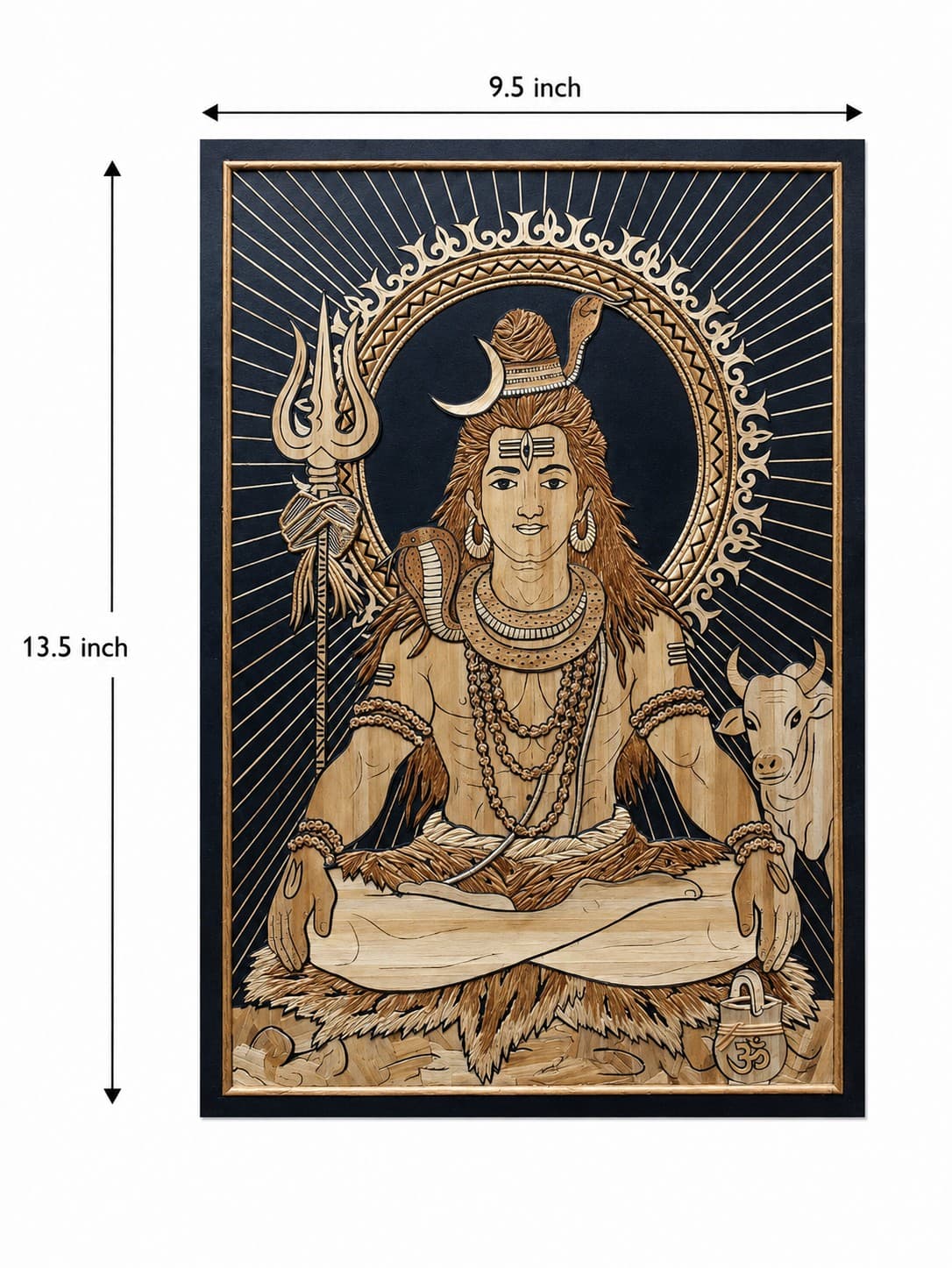 Lord Shiva - Sikki Craft — alternate view