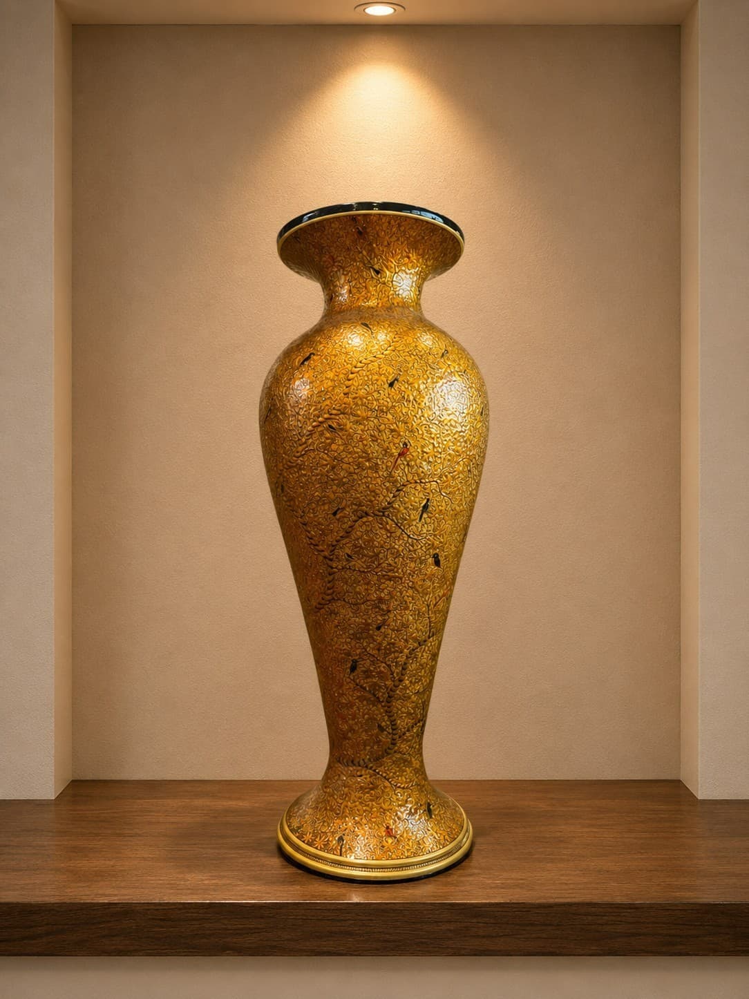 Floor Vase -  Papier Mache