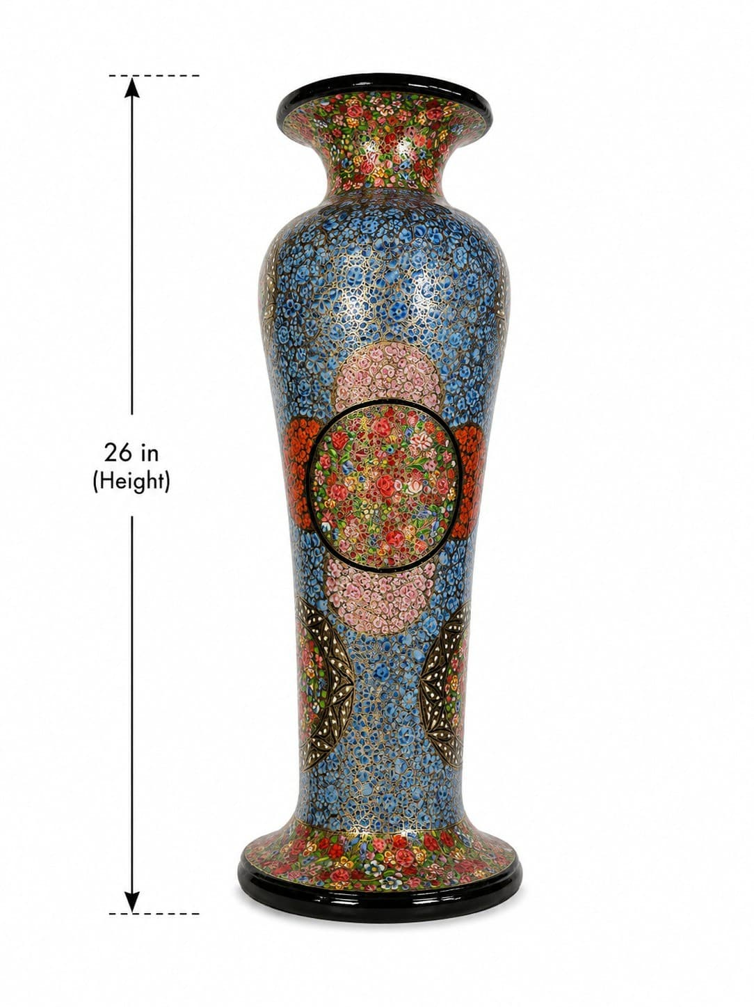 Decorative Vase - Papier Mache — alternate view
