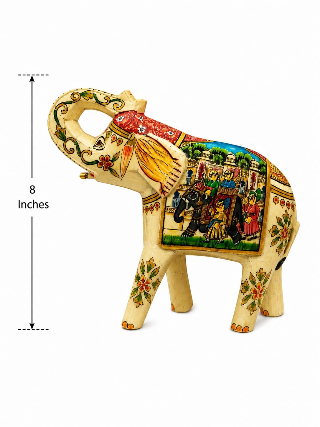 Royal Elephant - Lucknow Bone Naqqashi — alternate view
