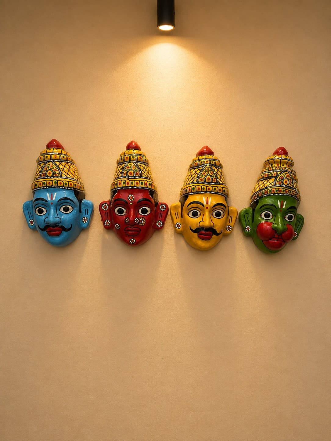 Ramayana Characters Set - Cheriyal Mask