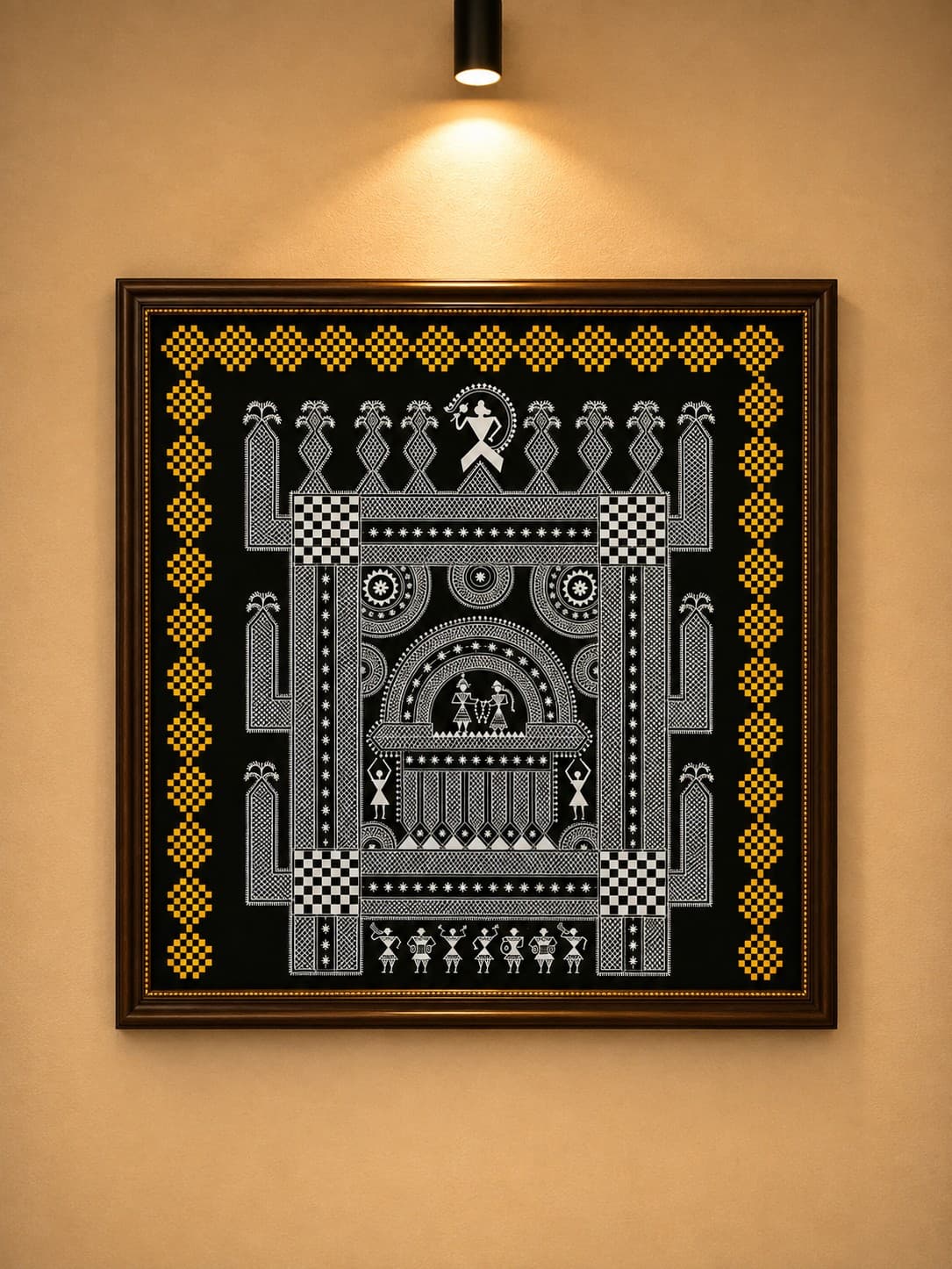 Chittara Sacred Temple Motif - Chittara Painting