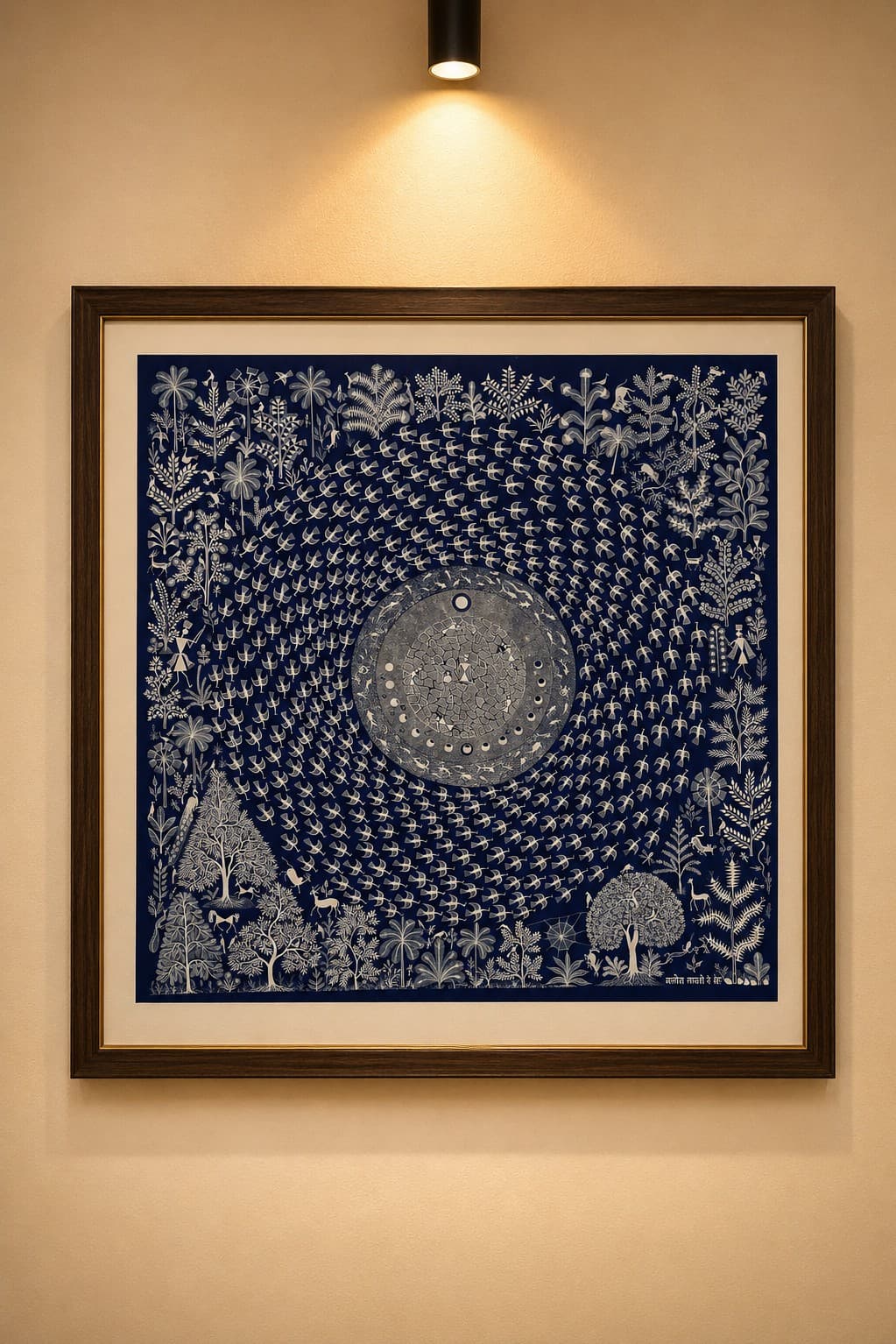 Tribal Life - Warli Painting