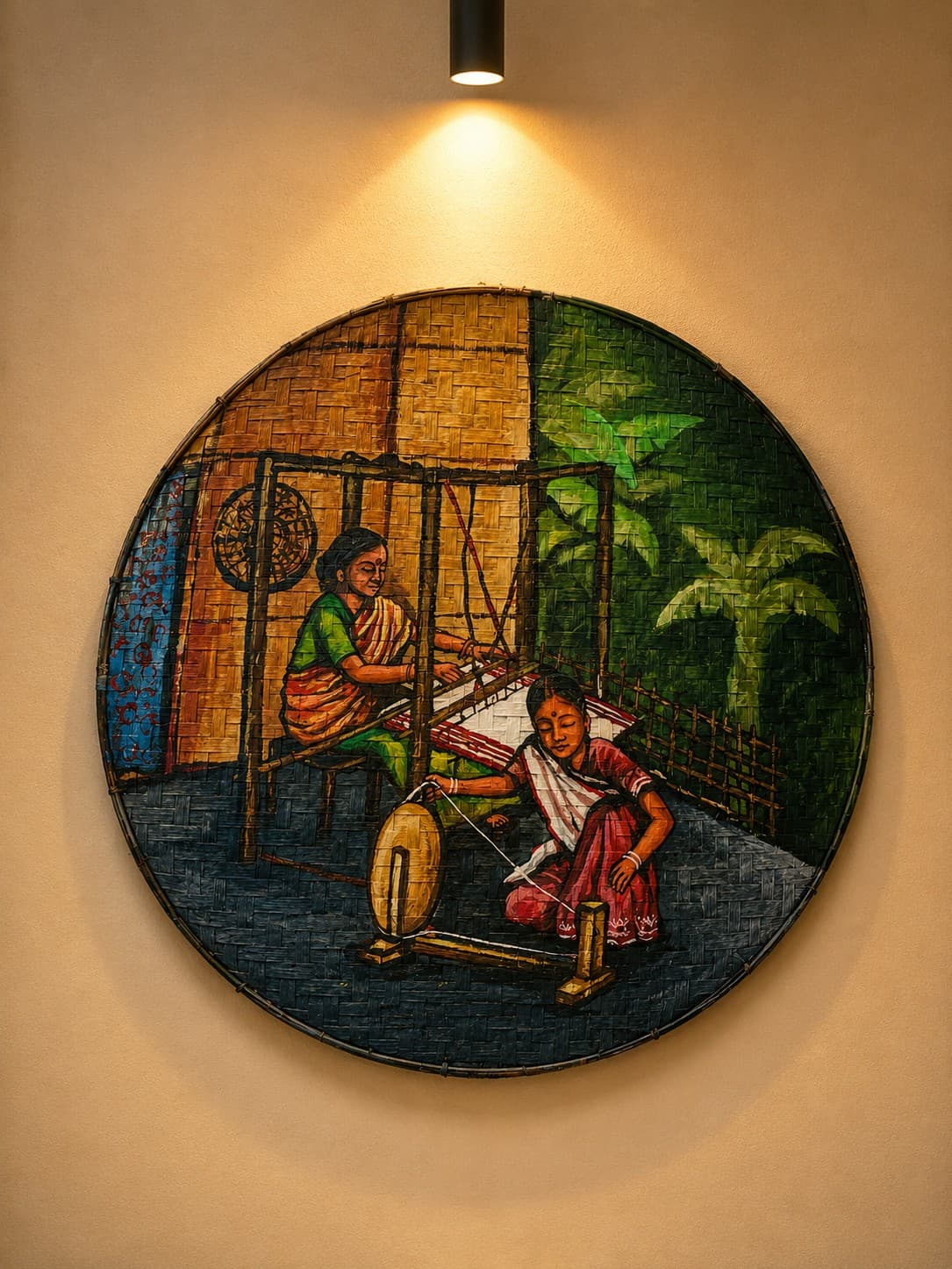 Assamese - Bamboo Dola Painting