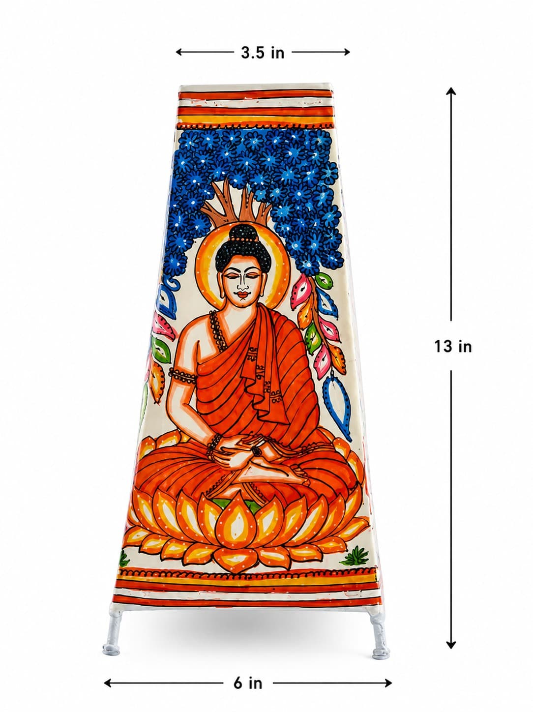 Lord Budha Table Lamp - Tholu Bommalata — alternate view