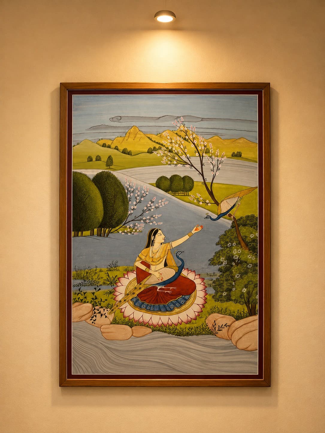 Ragini Sorathi - Miniature Painting