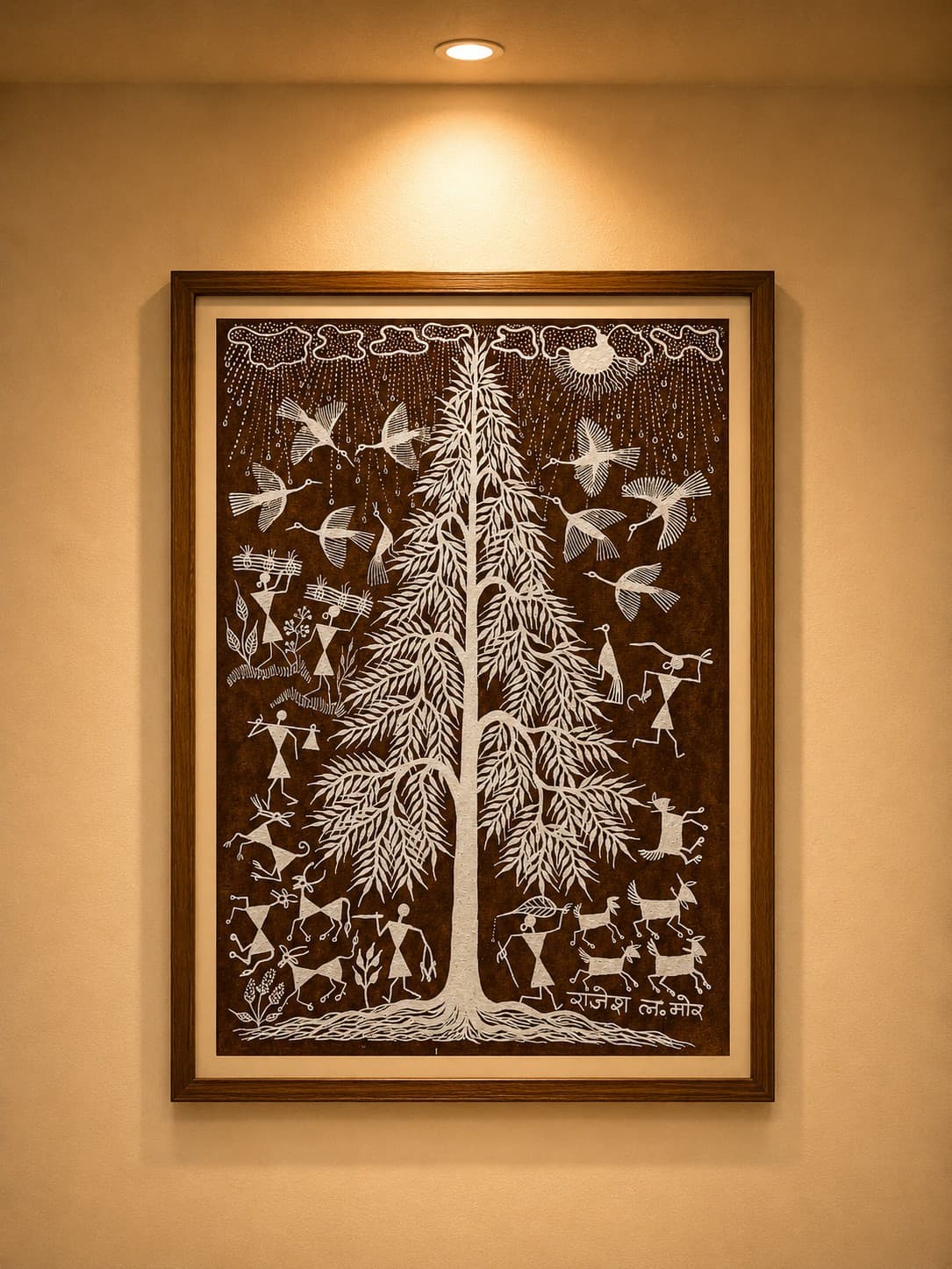 Tree of Life - Warli Painting