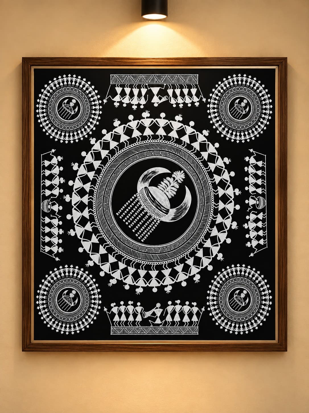 Warli-inspired Painting - Warli Painting
