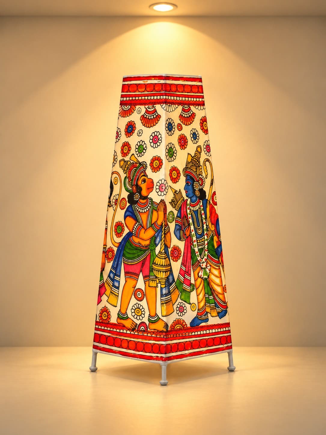 Ramayanam Table Lamp - Tholu Bommalata