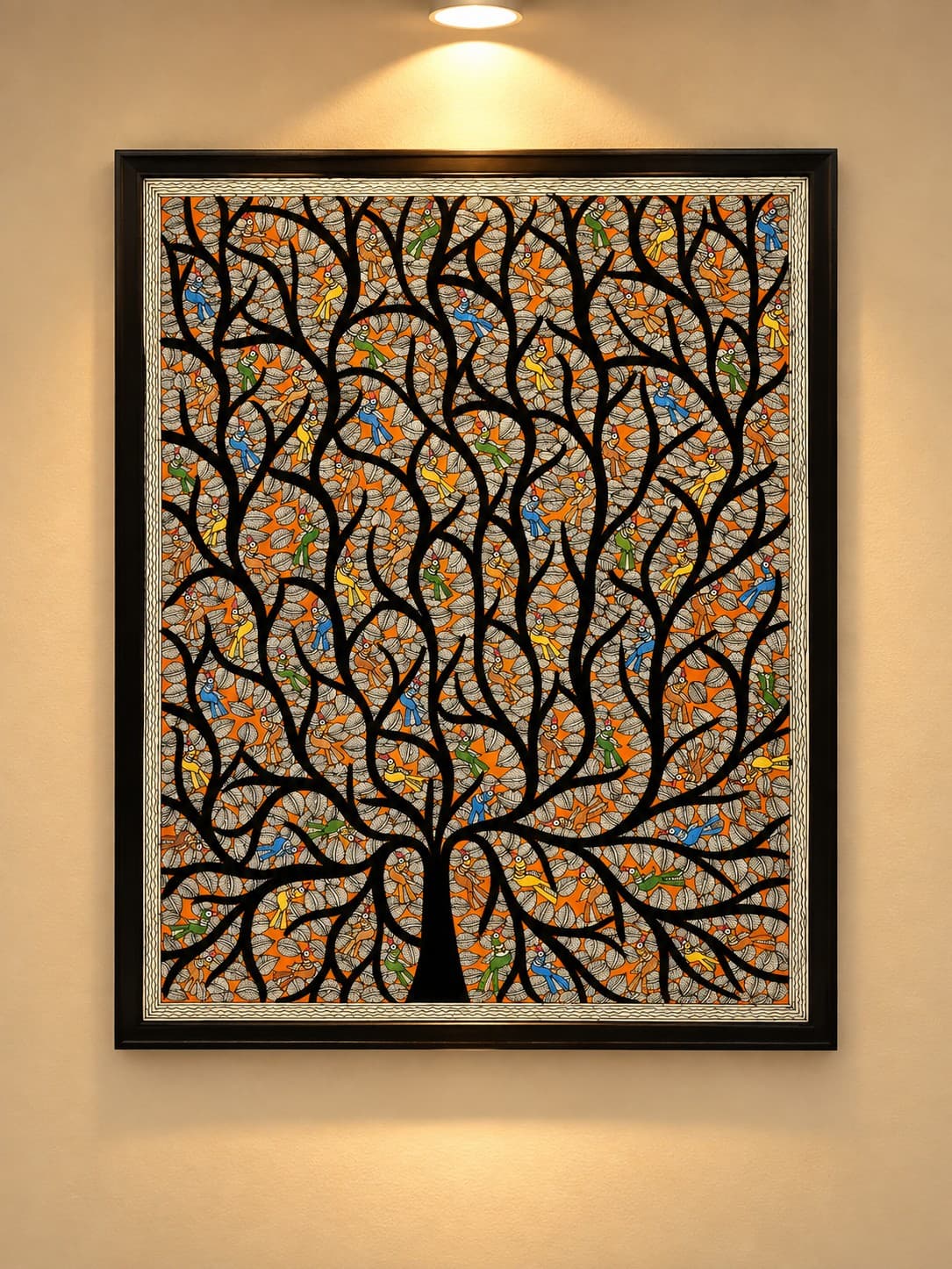 Tree of Endless Life - Madhubani Painting