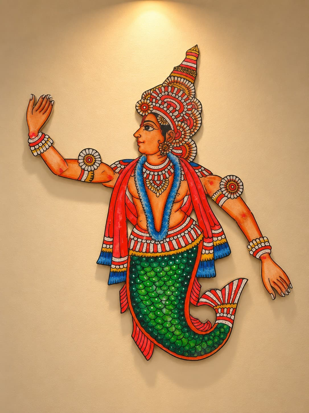 Matsya Avatar (Macha Avatar) Handcrafted - Tholu Bommalata