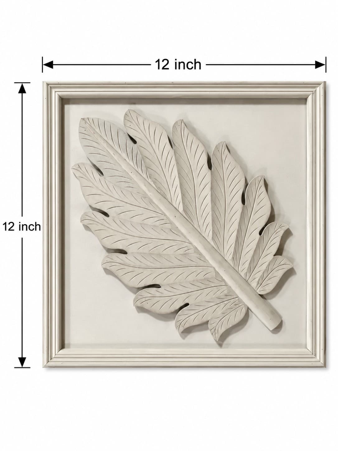 The White Feather - Wood Carving — alternate view