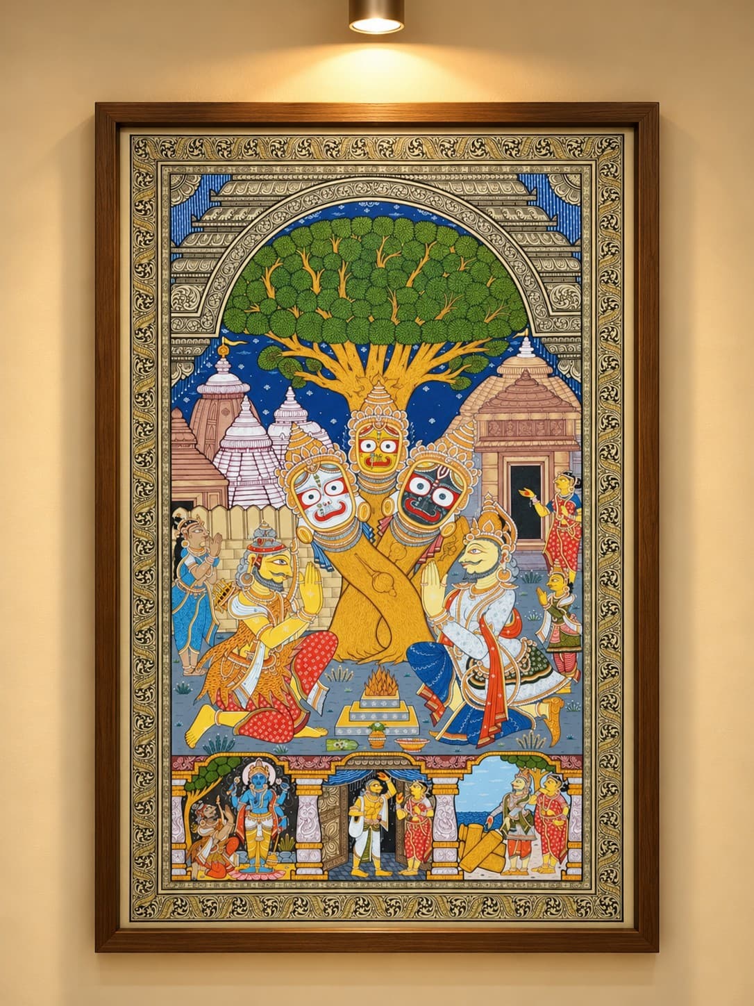Daru Bramba - Pattachitra Painting