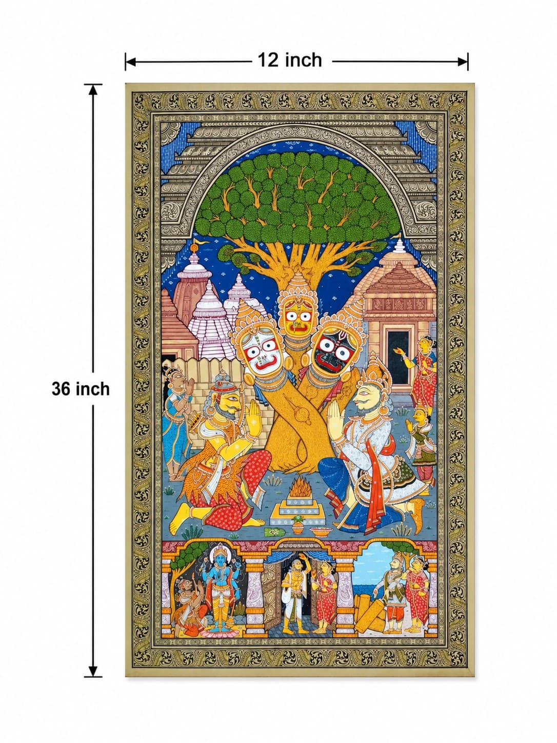 Daru Bramba - Pattachitra Painting — alternate view