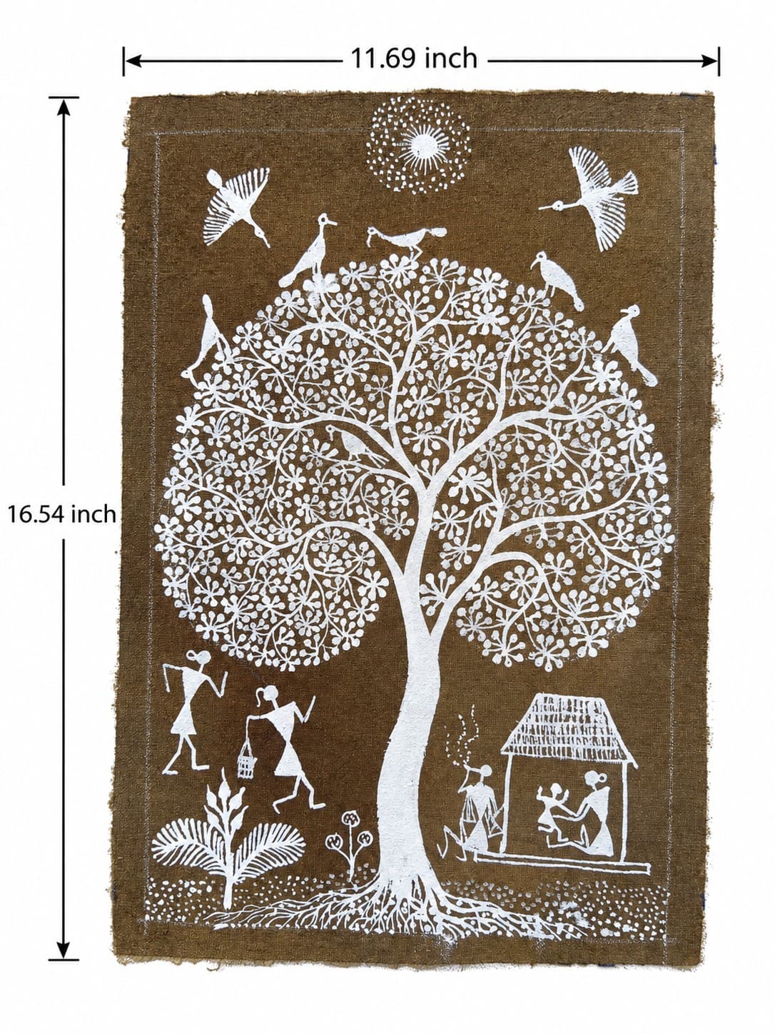 Forest Rhythms - Warli Painting — alternate view