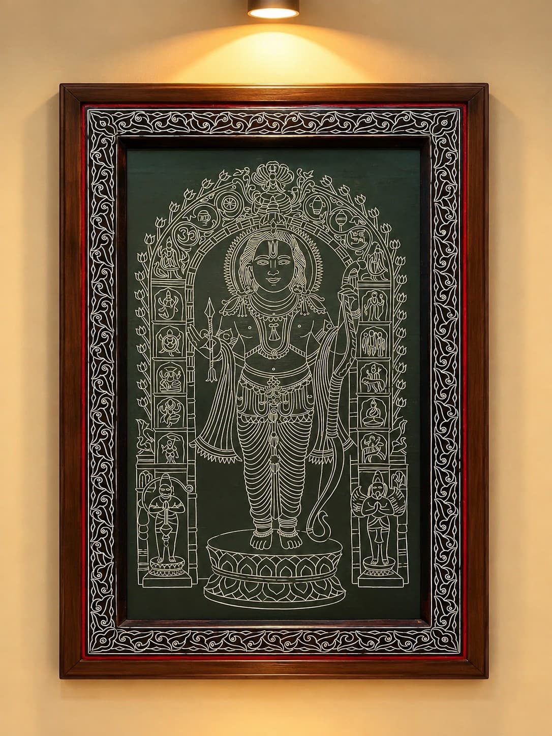 Shri Ram Leela - Metal Inlay