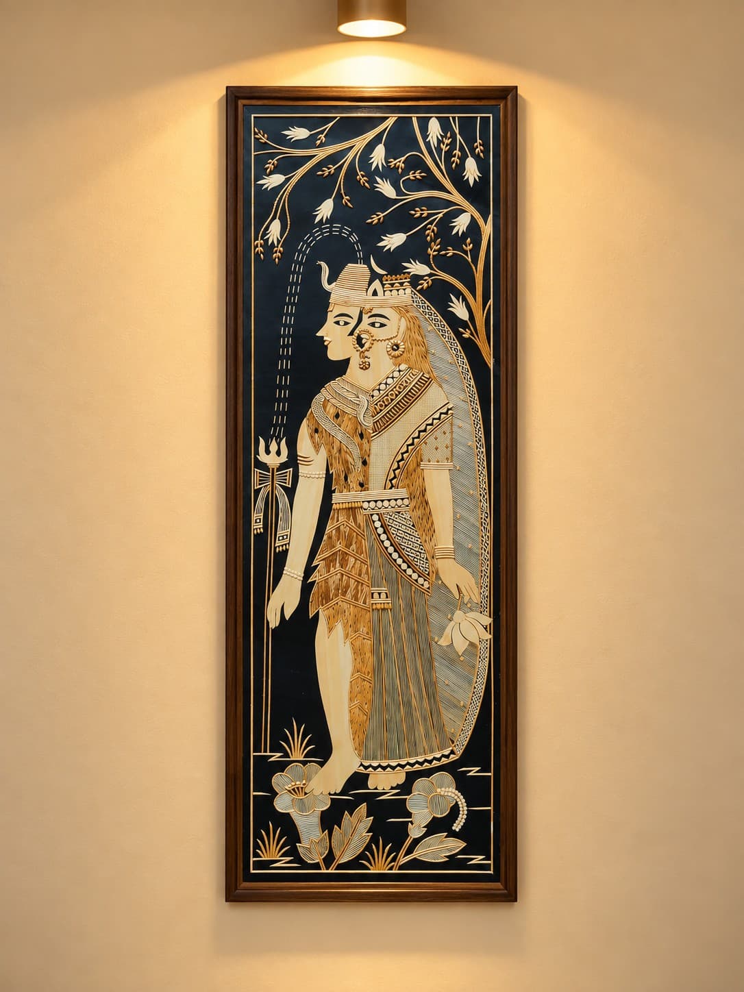 Shiva Parvati - Sikki Craft