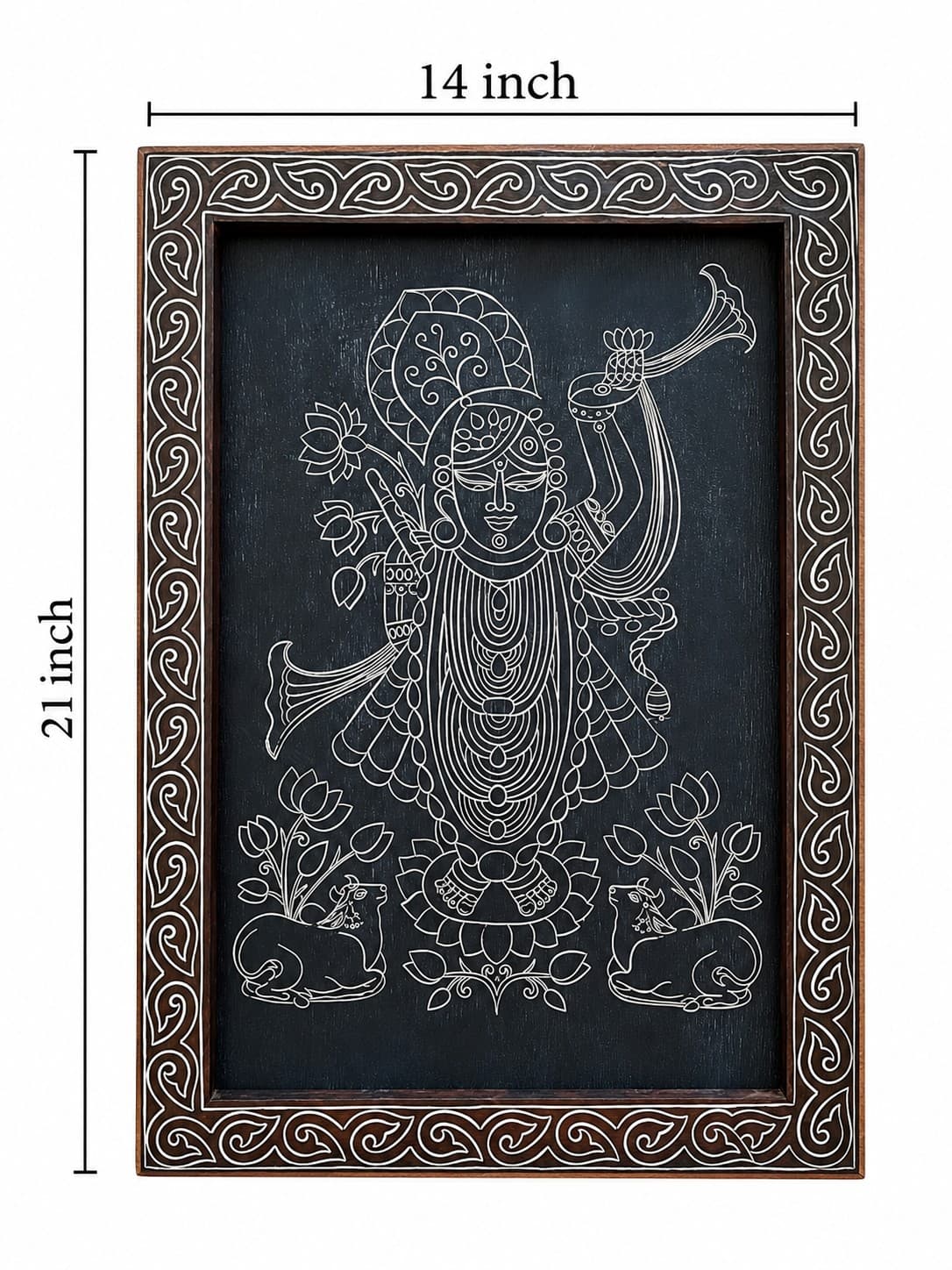 Shrinath Ji - Metal Inlay — alternate view