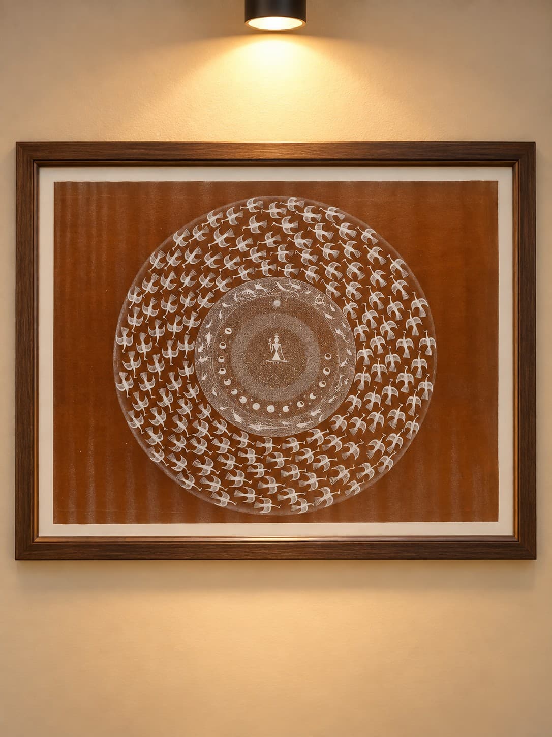Brahmanda Chakra - Warli Painting