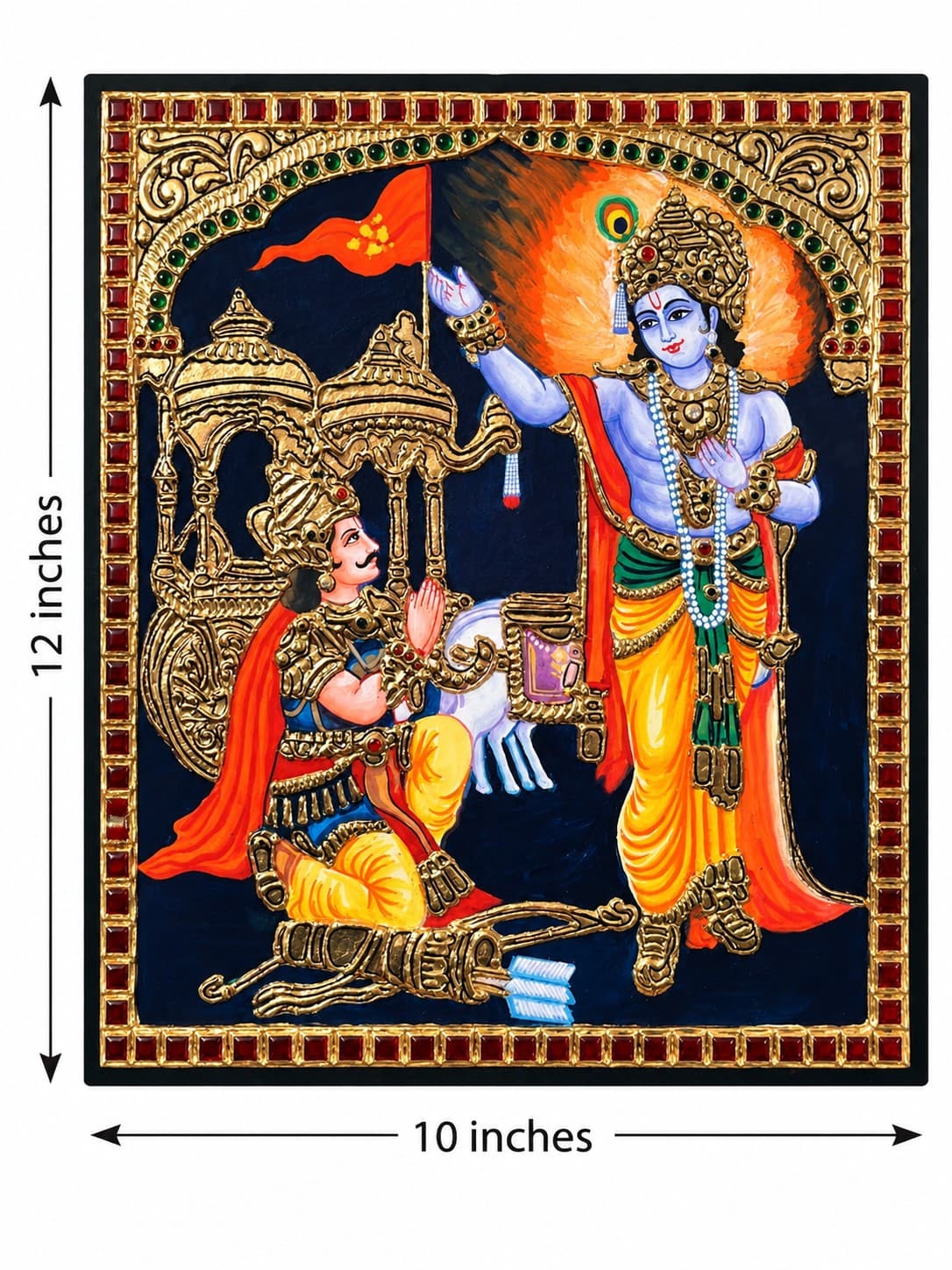 Geetha Upadhesam - Tanjore Painting — alternate view