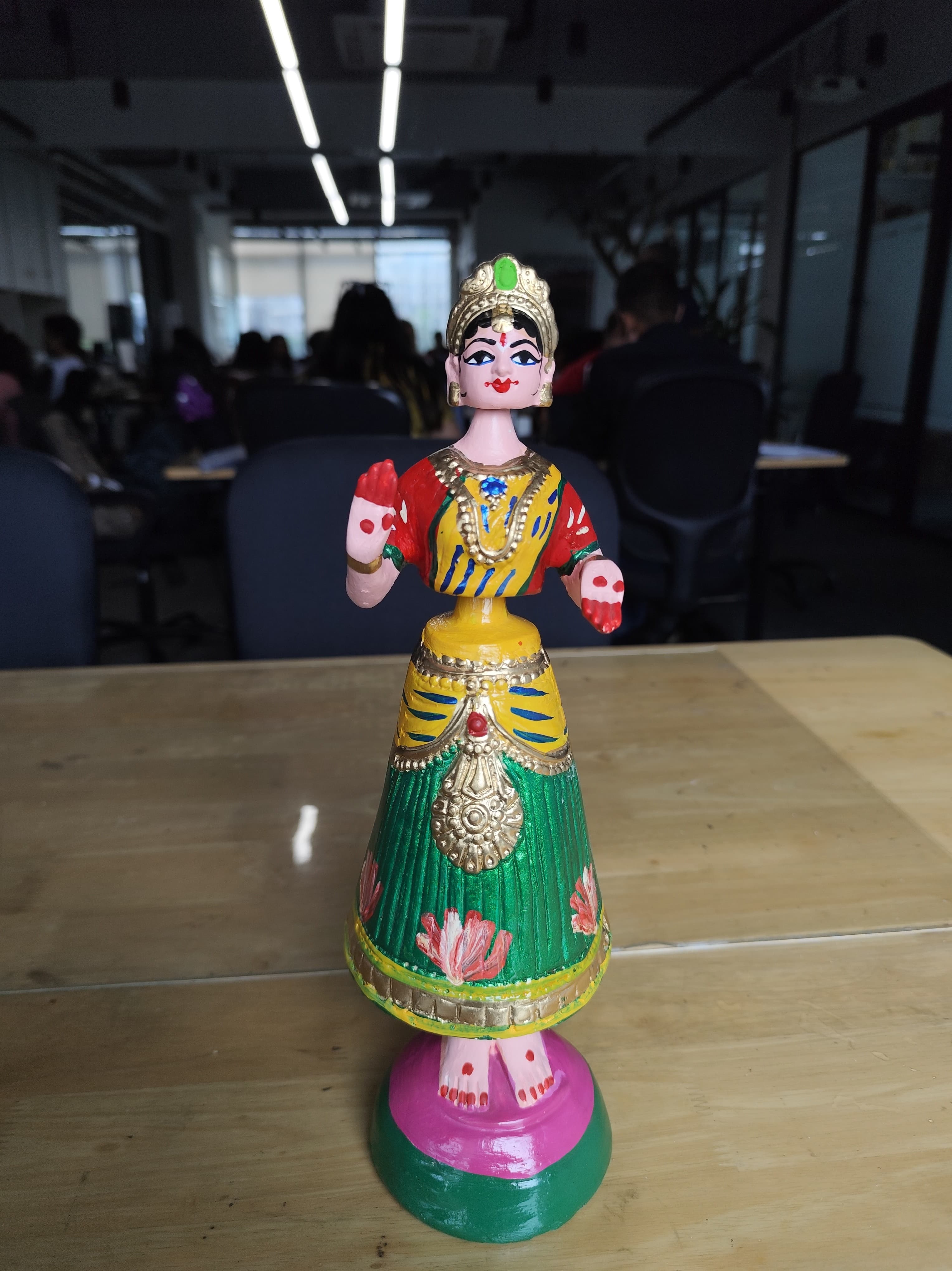Thanjavur Heritage Doll - Papier Mache - Multi Colour Thanjavur Heritage Doll - Papier Mache - Multi Colour