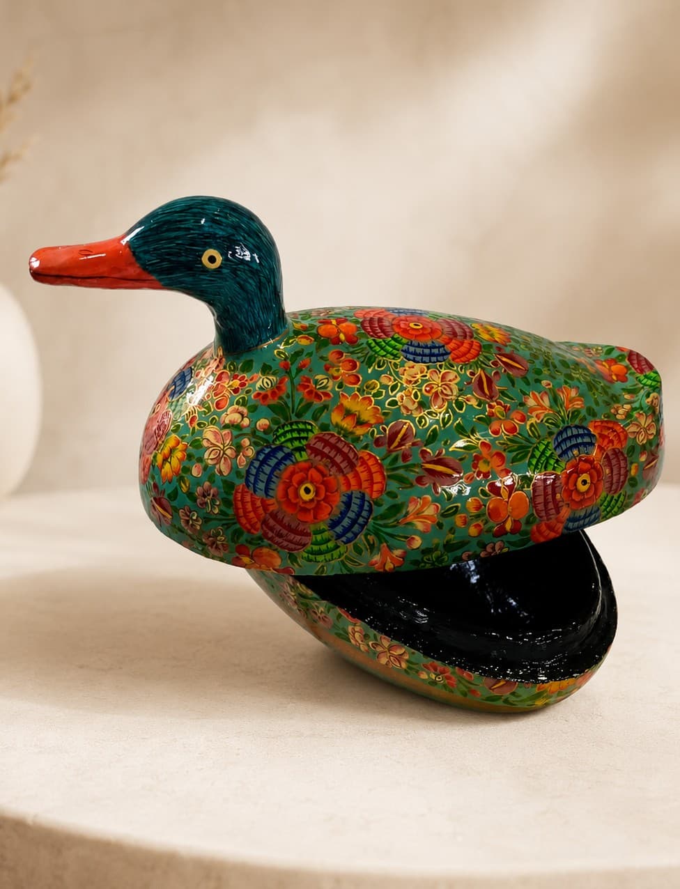 Rangrez Duck - Papier Mache - Garden of Colours Rangrez Duck - Papier Mache - Garden of Colours